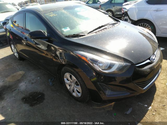 HYUNDAI ELANTRA 2016 5npdh4ae6gh777372