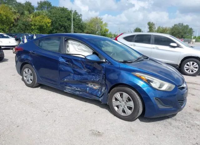 HYUNDAI ELANTRA 2016 5npdh4ae6gh777453