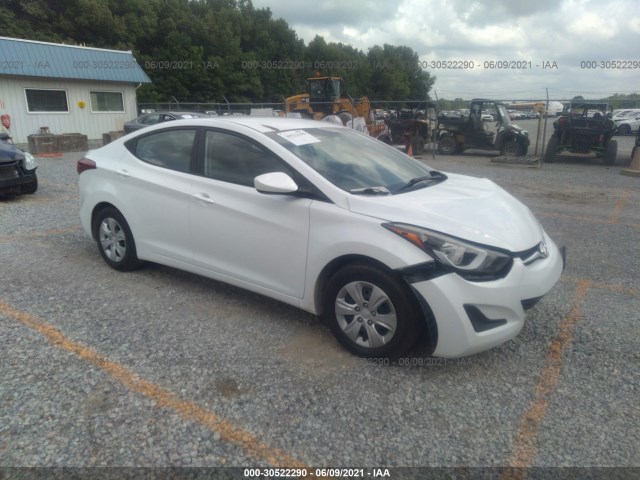 HYUNDAI ELANTRA 2016 5npdh4ae6gh777498