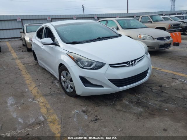 HYUNDAI ELANTRA 2016 5npdh4ae6gh781342