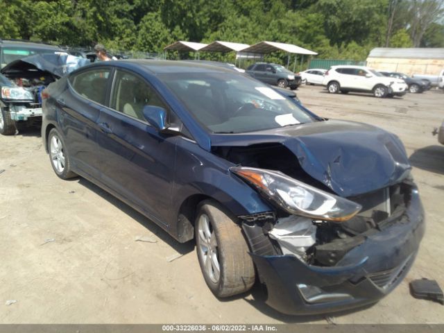 HYUNDAI ELANTRA 2016 5npdh4ae6gh784919