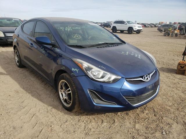 HYUNDAI ELANTRA SE 2016 5npdh4ae6gh788601