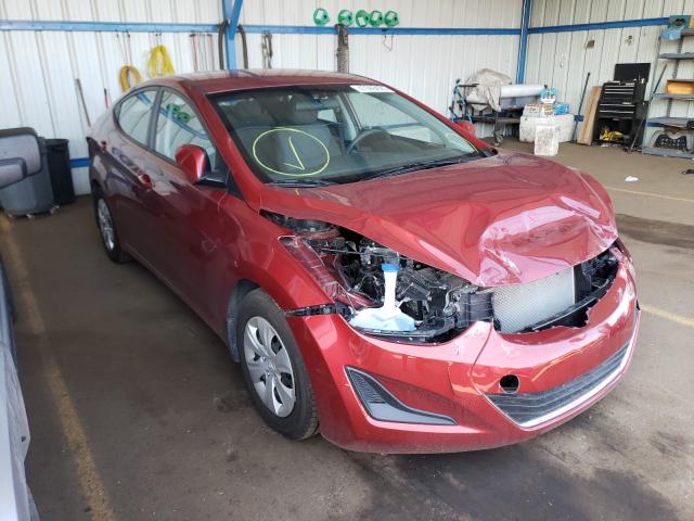 HYUNDAI ELANTRA SE 2016 5npdh4ae6gh795564