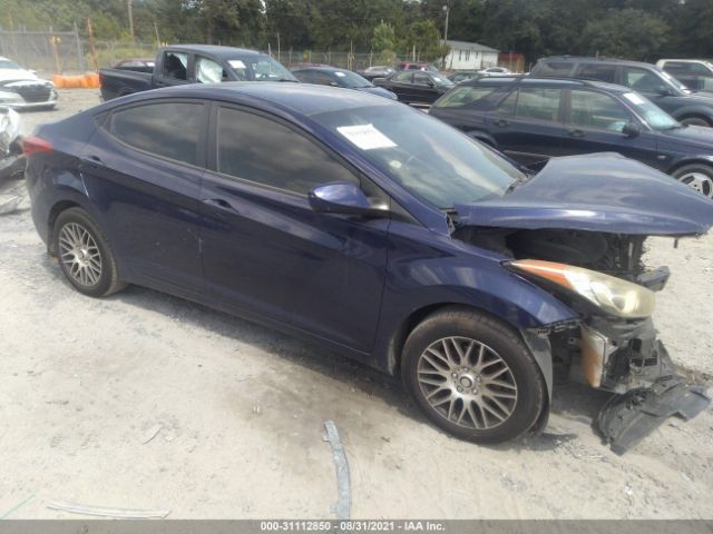 HYUNDAI ELANTRA 2011 5npdh4ae7bh018271