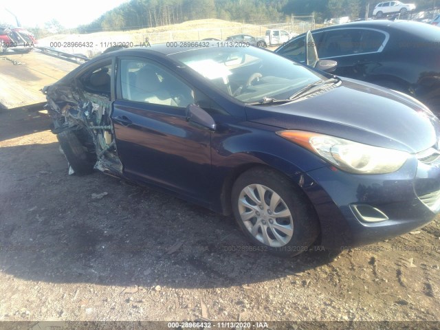 HYUNDAI ELANTRA 2011 5npdh4ae7bh024118