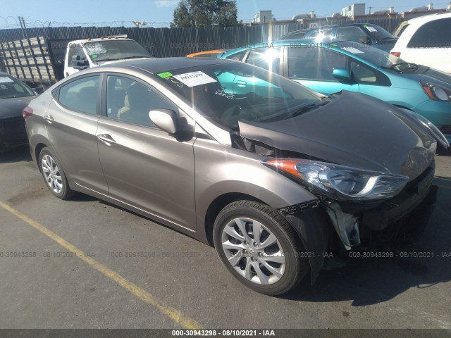 HYUNDAI ELANTRA 2011 5npdh4ae7bh034924