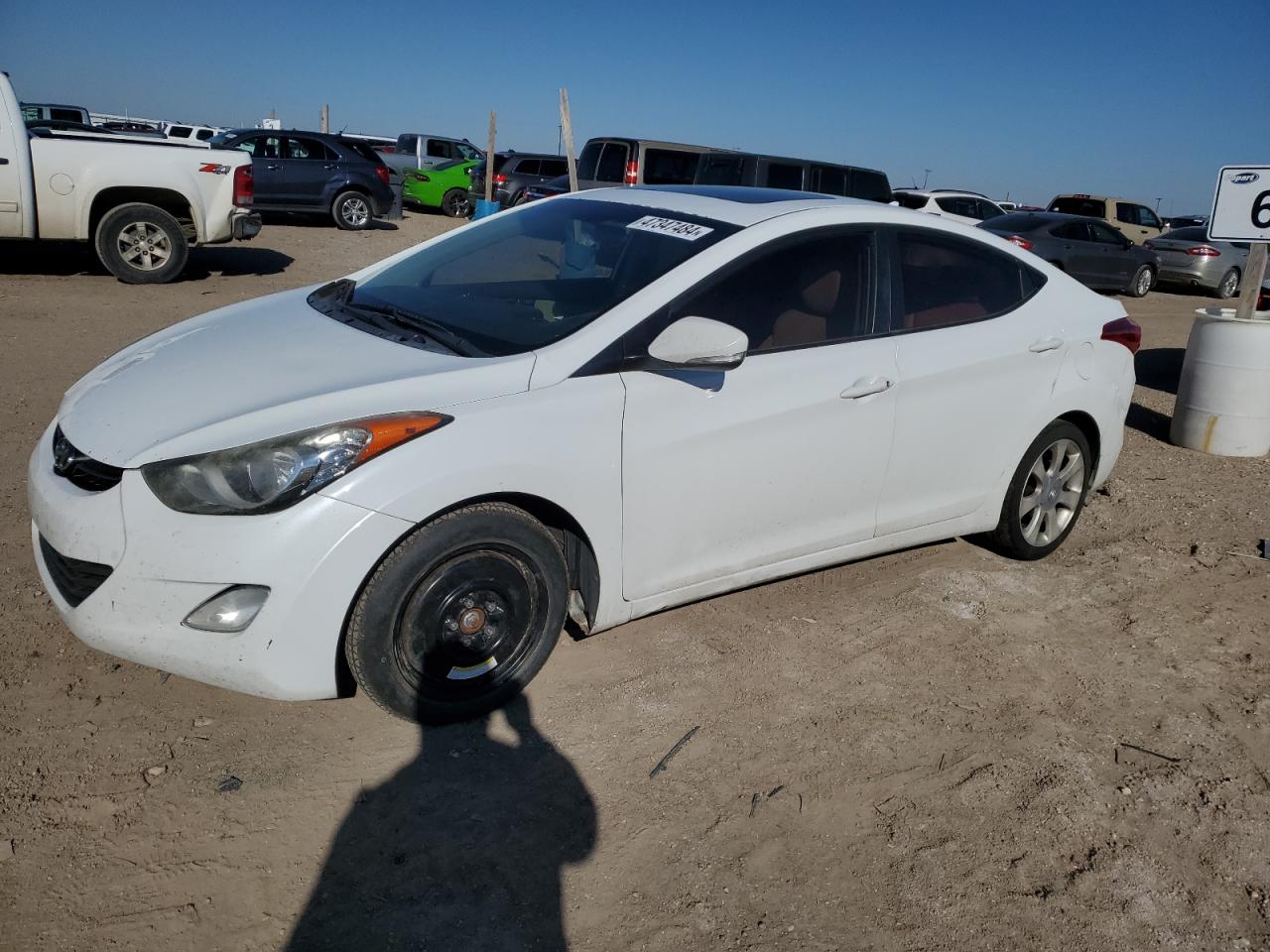 HYUNDAI ELANTRA 2011 5npdh4ae7bh075747