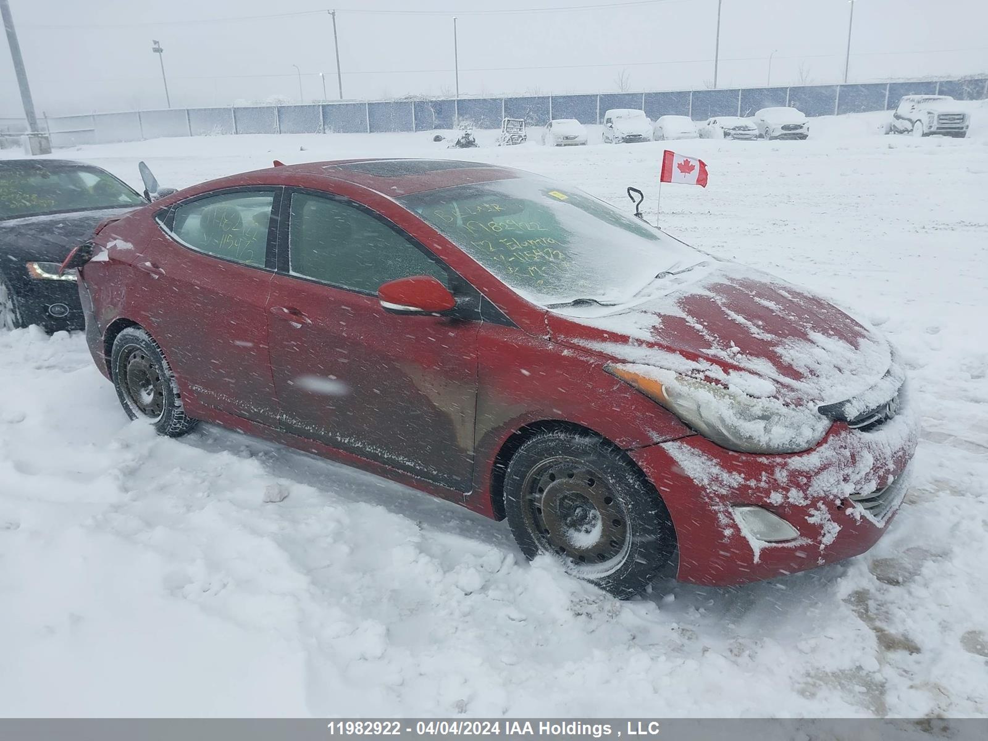 HYUNDAI ELANTRA 2012 5npdh4ae7ch115472