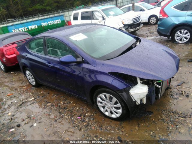 HYUNDAI ELANTRA 2013 5npdh4ae7dh179772