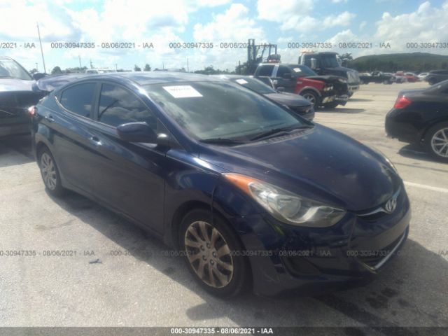 HYUNDAI ELANTRA 2013 5npdh4ae7dh179951