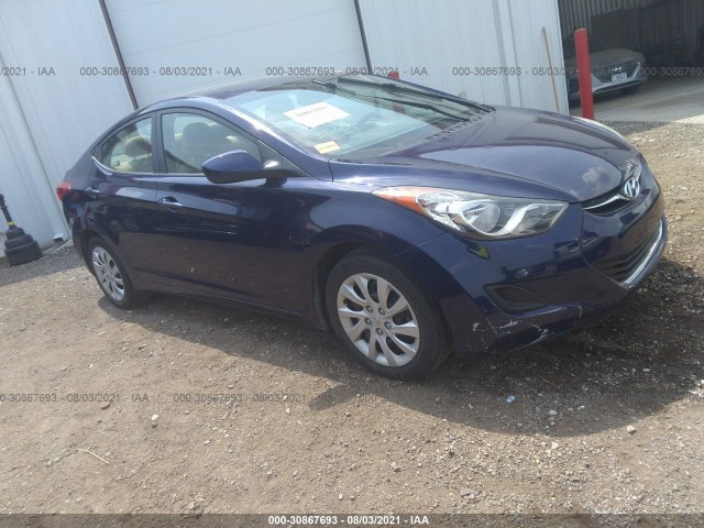 HYUNDAI ELANTRA 2013 5npdh4ae7dh222894