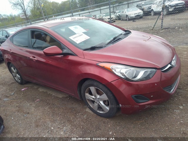 HYUNDAI ELANTRA 2013 5npdh4ae7dh242398