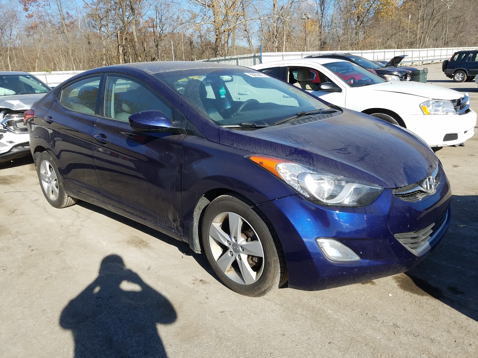 HYUNDAI ELANTRA GL 2013 5npdh4ae7dh404398