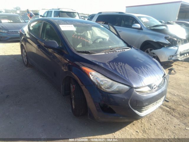 HYUNDAI ELANTRA 2013 5npdh4ae7dh417233