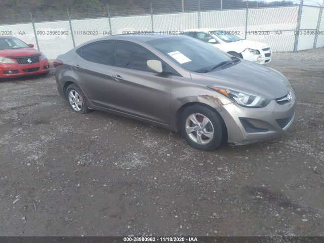 HYUNDAI ELANTRA 2014 5npdh4ae7eh455353