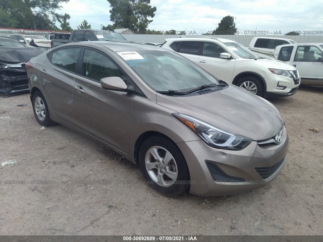 HYUNDAI ELANTRA 2014 5npdh4ae7eh462934