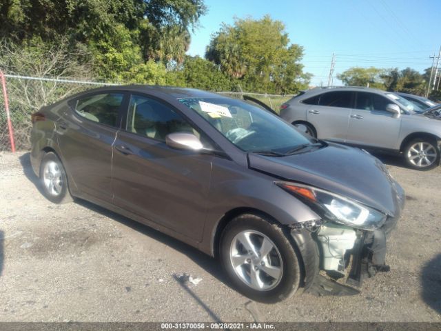 HYUNDAI ELANTRA 2014 5npdh4ae7eh480270