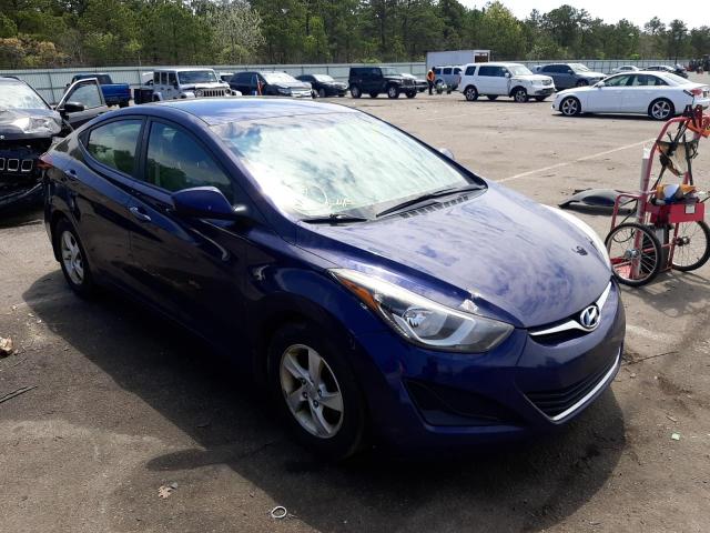 HYUNDAI ELANTRA SE 2014 5npdh4ae7eh490832