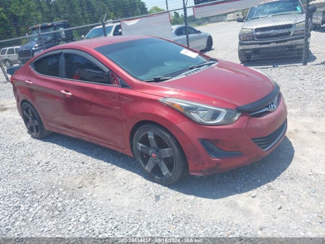 HYUNDAI ELANTRA 2014 5npdh4ae7eh491009