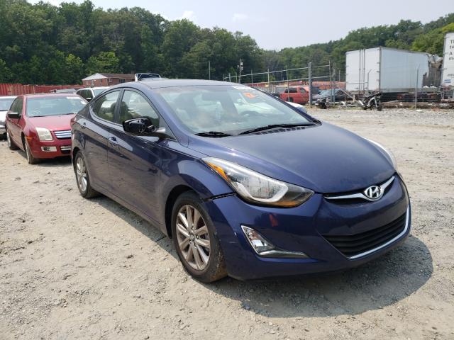 HYUNDAI ELANTRA SE 2014 5npdh4ae7eh493827