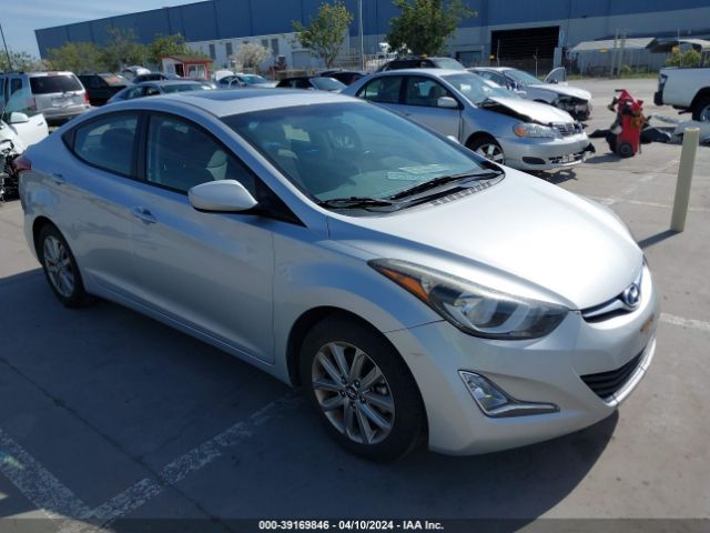 HYUNDAI ELANTRA 2014 5npdh4ae7eh497456