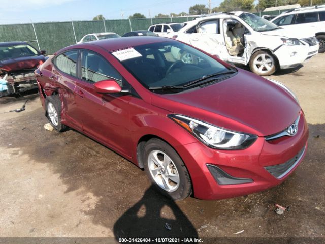 HYUNDAI ELANTRA 2014 5npdh4ae7eh498459