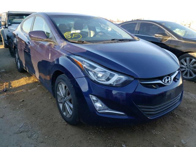 HYUNDAI ELANTRA SE 2014 5npdh4ae7eh498722