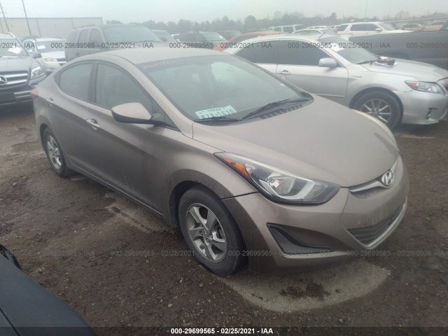 HYUNDAI ELANTRA 2014 5npdh4ae7eh498977