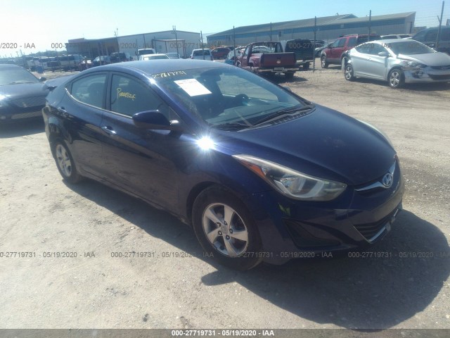 HYUNDAI ELANTRA 2014 5npdh4ae7eh499126