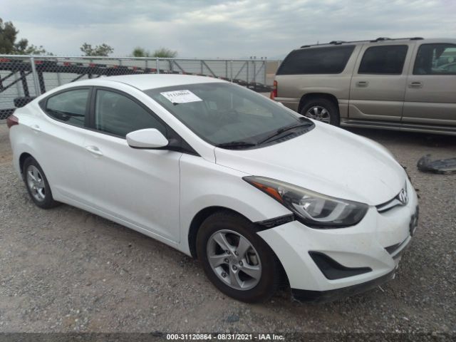 HYUNDAI ELANTRA 2014 5npdh4ae7eh500551