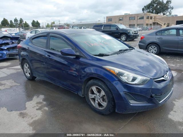 HYUNDAI ELANTRA 2014 5npdh4ae7eh500713