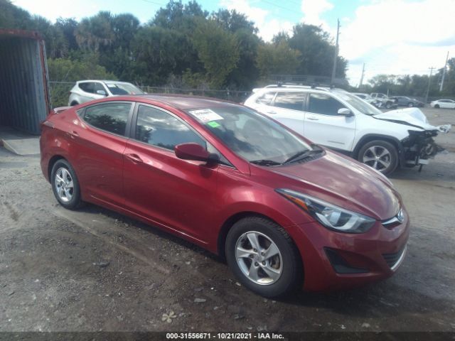 HYUNDAI ELANTRA 2014 5npdh4ae7eh505233