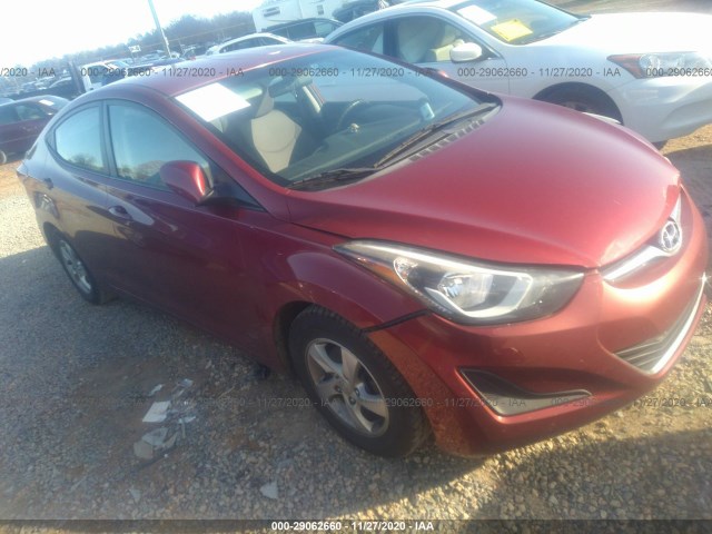 HYUNDAI ELANTRA 2014 5npdh4ae7eh510318