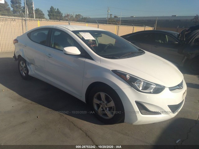 HYUNDAI ELANTRA 2014 5npdh4ae7eh511369