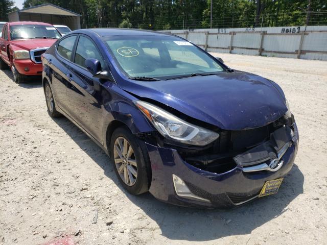 HYUNDAI ELANTRA SE 2014 5npdh4ae7eh514112