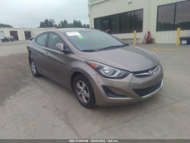 HYUNDAI ELANTRA 2014 5npdh4ae7eh518533