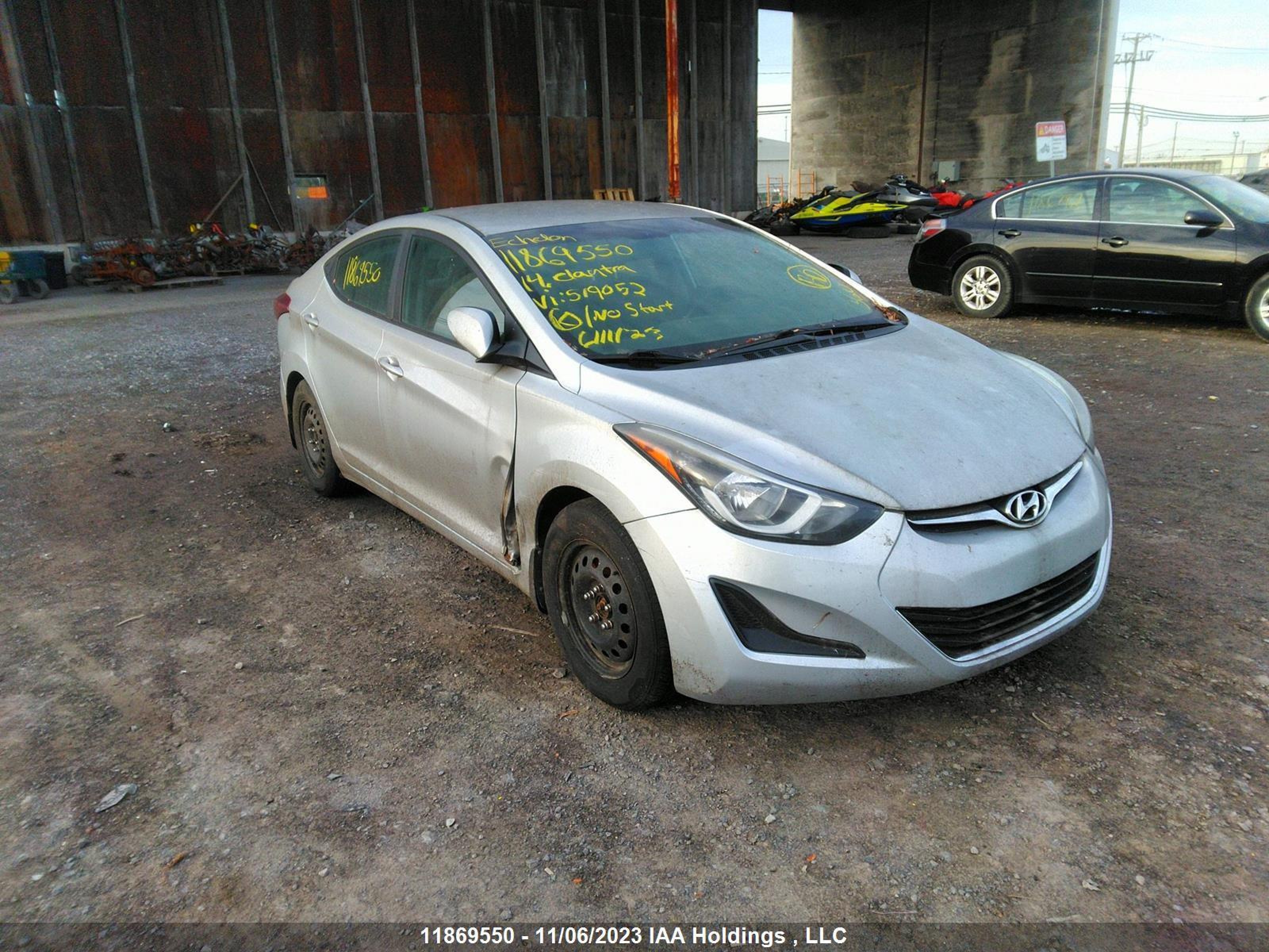 HYUNDAI ELANTRA 2014 5npdh4ae7eh519052