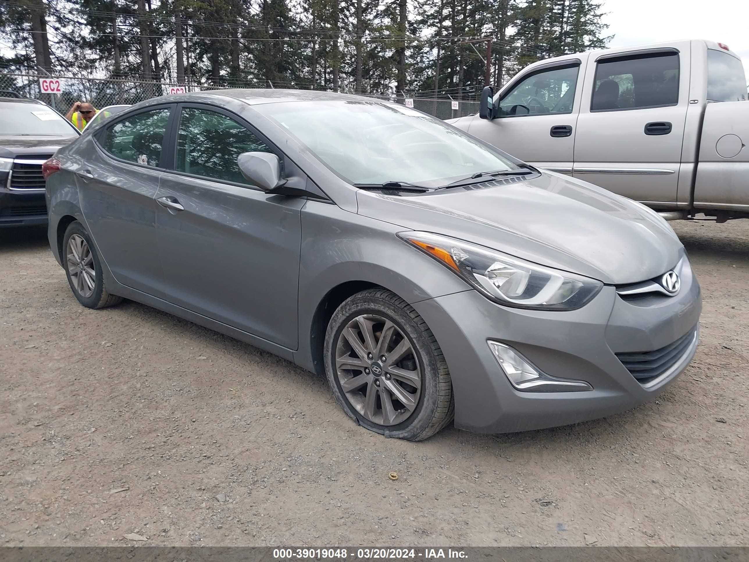 HYUNDAI ELANTRA 2014 5npdh4ae7eh519116