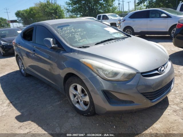 HYUNDAI ELANTRA 2014 5npdh4ae7eh523957