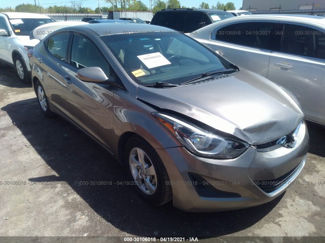 HYUNDAI ELANTRA 2014 5npdh4ae7eh528382