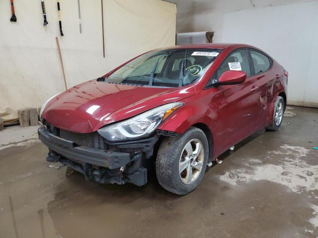 HYUNDAI ELANTRA SE 2014 5npdh4ae7eh530116