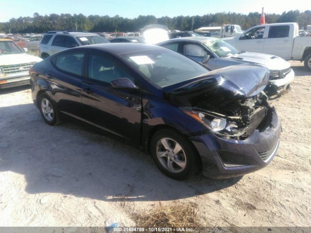 HYUNDAI ELANTRA 2014 5npdh4ae7eh532108