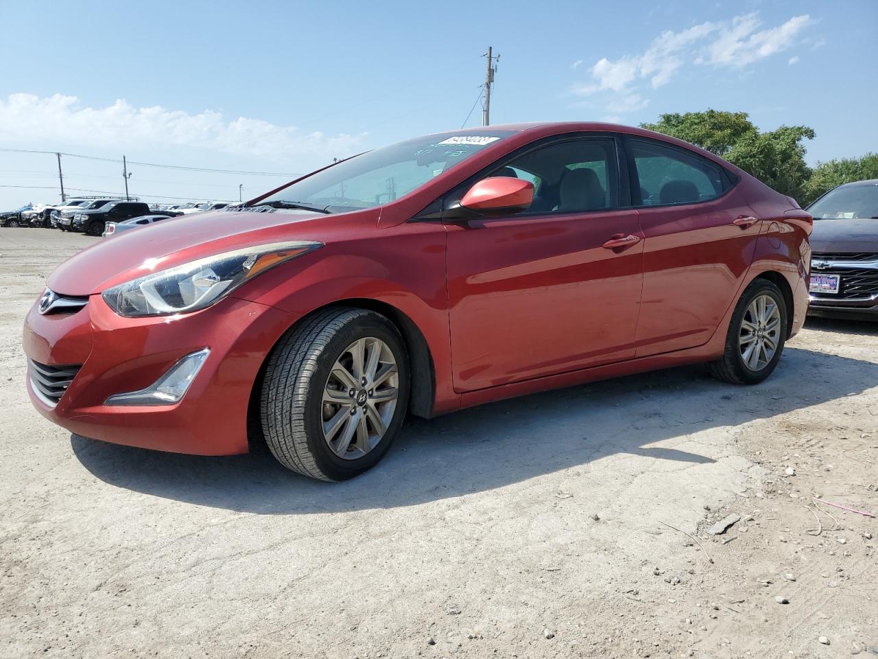 HYUNDAI ELANTRA 2014 5npdh4ae7eh533162