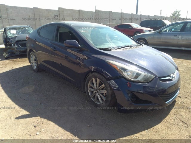 HYUNDAI ELANTRA 2014 5npdh4ae7eh537034