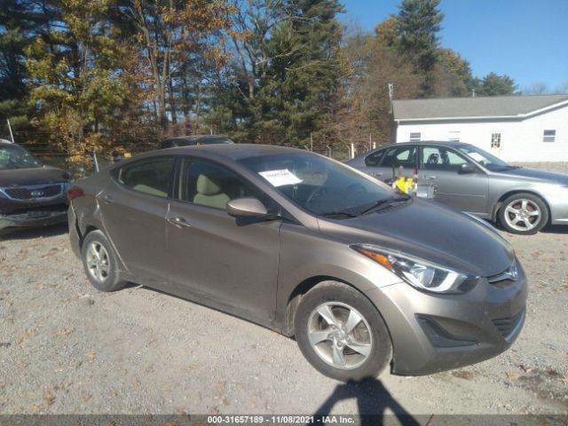 HYUNDAI ELANTRA 2014 5npdh4ae7eh539835