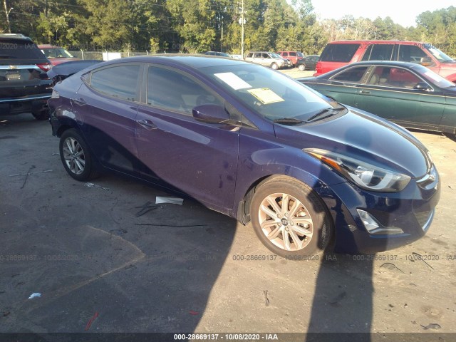 HYUNDAI ELANTRA 2014 5npdh4ae7eh540919