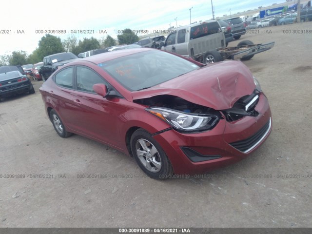 HYUNDAI ELANTRA 2014 5npdh4ae7eh545022