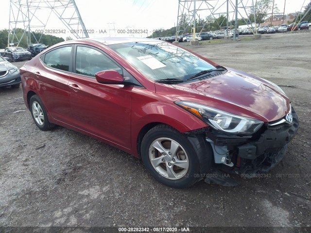 HYUNDAI ELANTRA 2014 5npdh4ae7eh546932