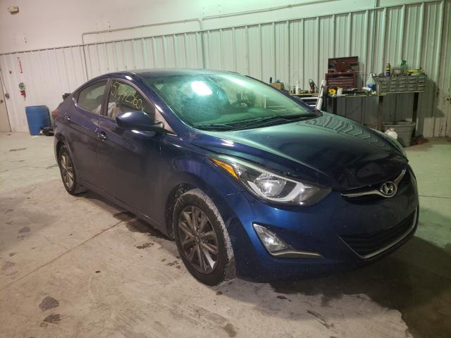 HYUNDAI ELANTRA SE 2015 5npdh4ae7fh553638