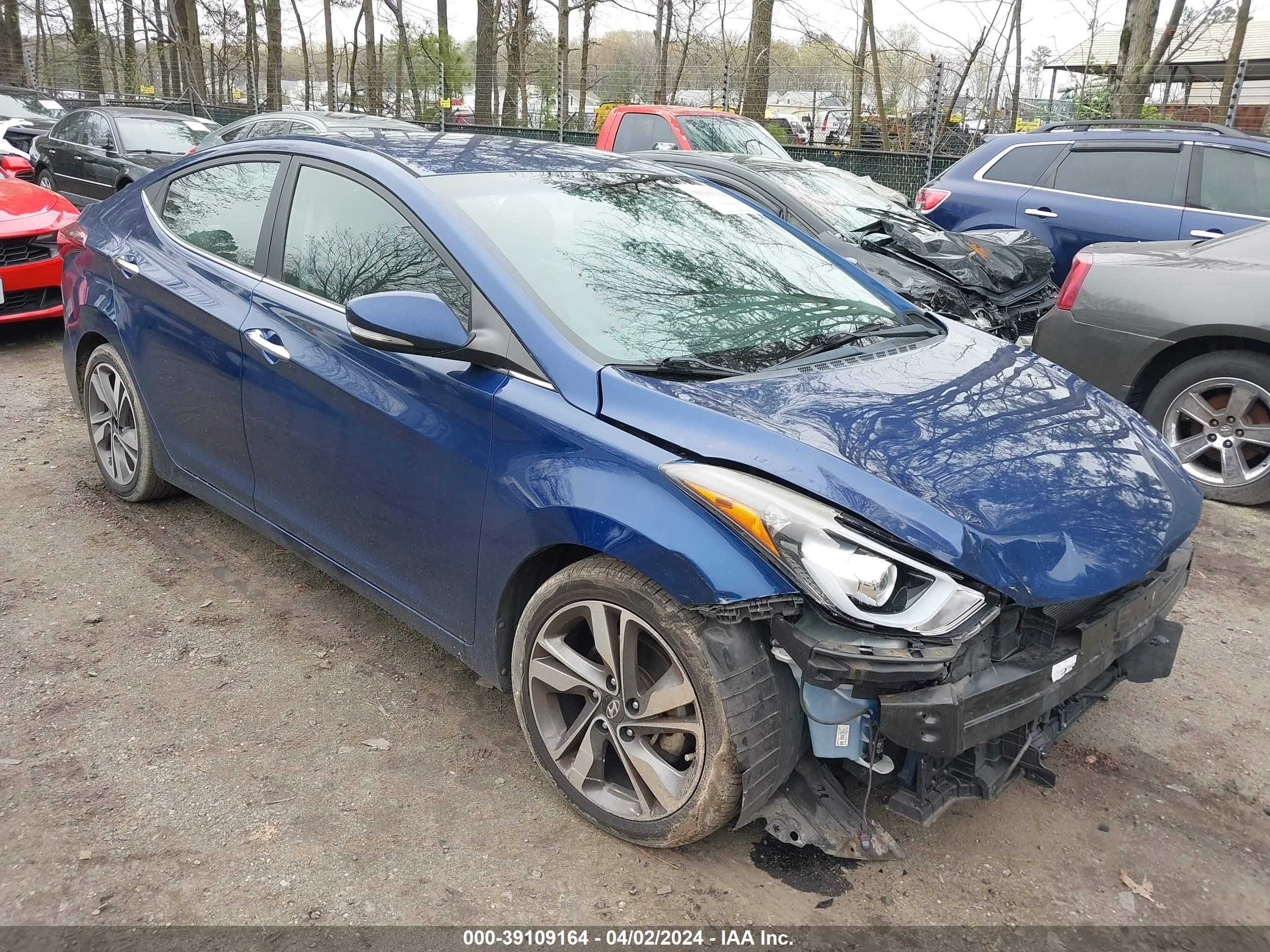 HYUNDAI ELANTRA 2015 5npdh4ae7fh557527